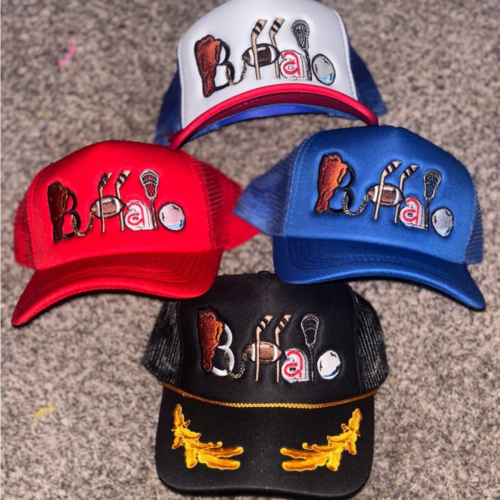 “Buffalo” trucker hats designed and sold by UhnderDowg LLC
